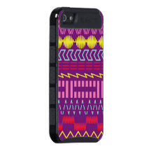 Purple Aztec iphone 5 case