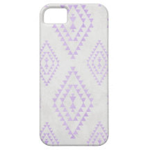purple & gray tribal pattern iPhone 5 cover
