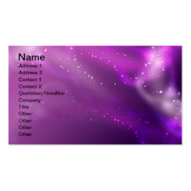 PURPLE--SPARKLEvisitkort