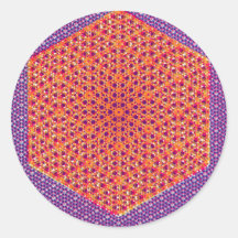PurpleRed Klistermärken