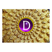 Purpurfärgad Amethyst Gem för GULD- THRACIAN-DISKE Visitkort