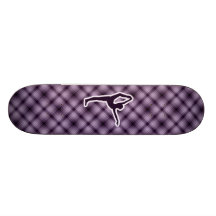 Purpurfärgad balett anpassningsbara skateboard