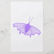 Purpurfärgad fjäril flygblad