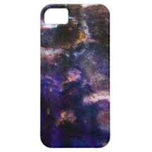 Purpurfärgad Grunge iPhone 5 Case-Mate Skal