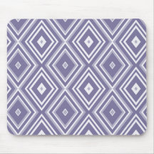 Purpurfärgat diamanttryck Mousepad Musmatta