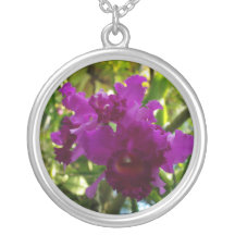 Purpurfärgat Orchidhalsband