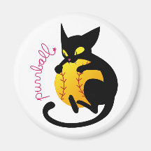 Purrball magnet kylskåpmagneter