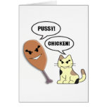 Pussy/höna kort