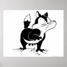 Pussyfooten klöser bort posters
