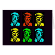 Pythagoras Collage Hälsnings Kort