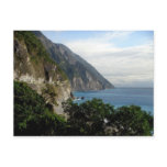 Qingshui klippor, den Suhua huvudvägen, Taiwan Vykort