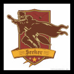 Quidditch sökareemblem affischer