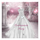 Quinceanera 15th födelsedagsfest inbjudningskort