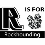R är för Rockhounding Photo Cut Out