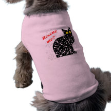 Rädda mig snökatten hund tshirt