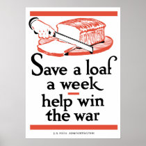 Räddning en släntra i veckan -- WWII Print