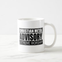 Rådgivande kristen metall… kaffe muggar