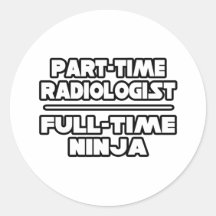 Radiologist/Ninja Klistermärken