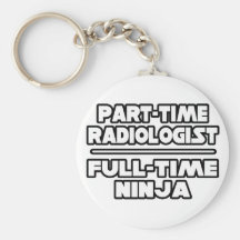 Radiologist/Ninja Nyckel Ringar