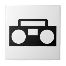 Radiosände musik keramiska plattor