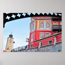 Rådtorn och Luxembourg husaffisch
