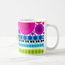 Rainbow Bubbles Mug