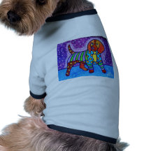 Rainbow Dog Dog Tee Shirt