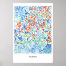 Raindrop Affischer