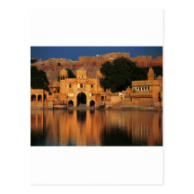 Rajasthan Indien Vykort