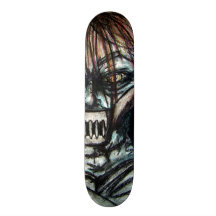 Rak jackapsykopatmördare för Halloween Anpassningsbara Skateboard
