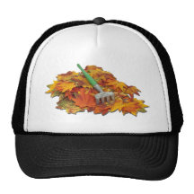 RakeFallLeaves103110 Trucker Keps
