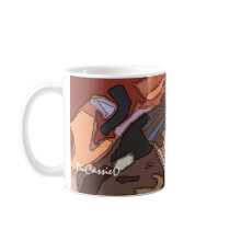 "Rånar Java" vid PiCassieO Kaffe Muggar