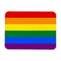 Rand för flagga för LGBT-gay prideregnbåge Magnet
