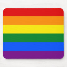 Rand för flagga för LGBT-gay prideregnbåge Mus Matta