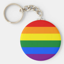 Rand för flagga för LGBT-gay prideregnbåge Nyckelringar