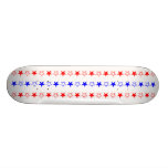 Randar av stjärnor skate board deck