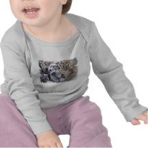 Ranka för Leopardbildspädbarn T Shirt