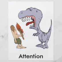 Rapa dinosauren flygblad designs