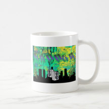 Rapparegrafittidesign Kaffe Koppar