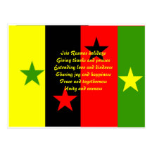 rasmas för rastajulvykort-irie