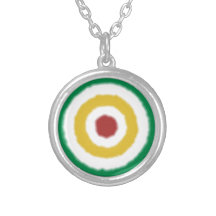 Rasta Bullseye Anpassningsbara Smycken