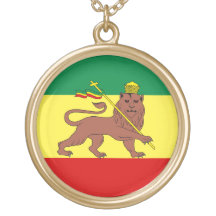 Rasta Reggae som är lejon av Judah Skräddarsydda Halsband