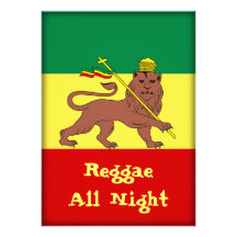 Rasta Reggae som är lejon av Judah Personliga Tillkännagivande