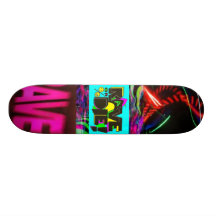 Rave-1 översvallande beröm-eller-matris skate boards