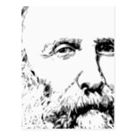 Realistiska Giuseppe Garibaldi skissar Vykort