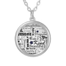 Realiteten uttrycker typografi anpassningsbar halsband