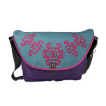 Rebecca exklusiv turkosblöja/messenger bag