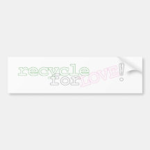 recycleforlove bildekaler