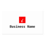 Red Box Pharmacologist Business Card