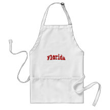 Red Florida Aprons